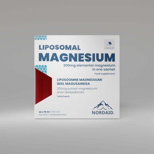 Nordaid Liposomi Magnesium 30x10 ml. Ravintolisä
